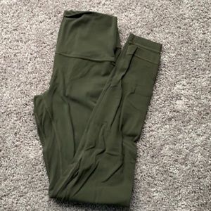 Lululemon Align Olive Green Leggings